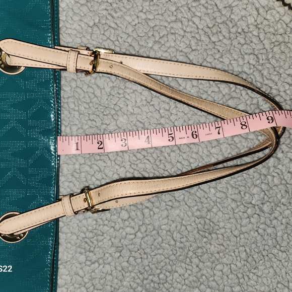 Michael Kors Teal Tote Bag - Picture 8 of 8